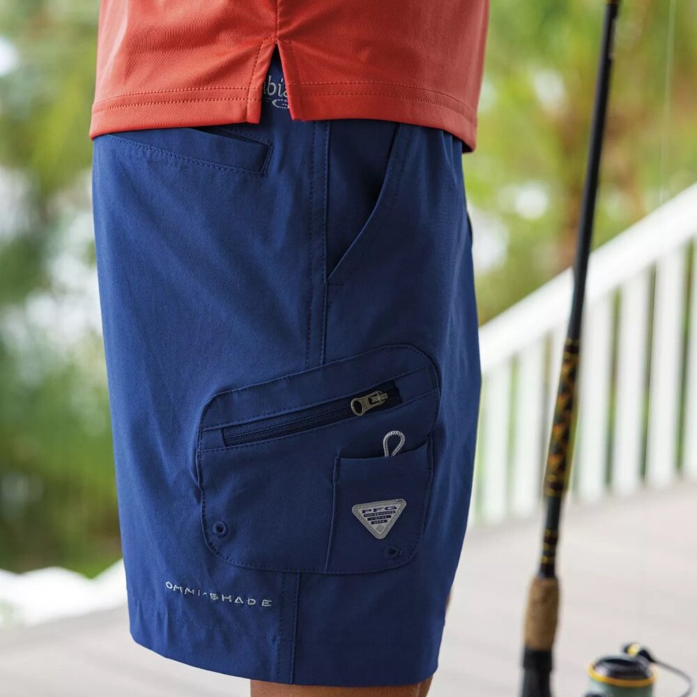 Boys PFG Terminal Tackle Shorts  YOUTH L 14-16 Carbon